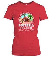 Load image into Gallery viewer, Funny Football Season Year Round Gift for Coach and Team Women's T-Shirt
