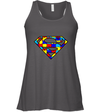 Load image into Gallery viewer, Autism Superhero Women's Racerback Tank
