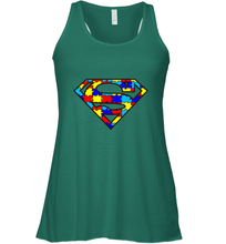 Load image into Gallery viewer, Autism Superhero Women's Racerback Tank

