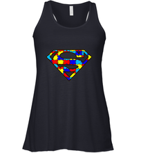 Load image into Gallery viewer, Autism Superhero Women's Racerback Tank
