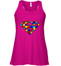 Load image into Gallery viewer, Autism Superhero Women's Racerback Tank
