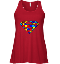 Load image into Gallery viewer, Autism Superhero Women's Racerback Tank
