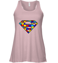 Load image into Gallery viewer, Autism Superhero Women's Racerback Tank
