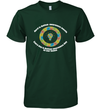 Load image into Gallery viewer, April is autism awareness month , Every day is Autism awareness day in our home AutismT shirt Men's Premium T-Shirt
