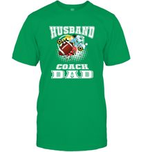 Load image into Gallery viewer, Husband Coach Dad Football Family Sports Team Game Men's T-Shirt
