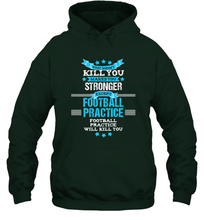 Load image into Gallery viewer, Funny Football Coach Team Gift Hooded Sweatshirt
