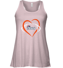 Load image into Gallery viewer, NFL New England Patriots Heart Love Football Women's Racerback Tank
