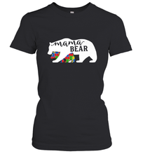 Load image into Gallery viewer, Mama Bear Autism t shirt Autism Awareness Month Women's T-Shirt
