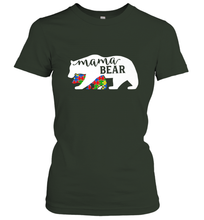 Load image into Gallery viewer, Mama Bear Autism t shirt Autism Awareness Month Women's T-Shirt

