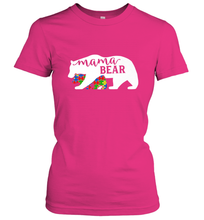 Load image into Gallery viewer, Mama Bear Autism t shirt Autism Awareness Month Women's T-Shirt

