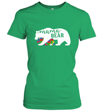 Load image into Gallery viewer, Mama Bear Autism t shirt Autism Awareness Month Women's T-Shirt
