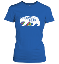 Load image into Gallery viewer, Mama Bear Autism t shirt Autism Awareness Month Women's T-Shirt

