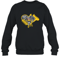 Load image into Gallery viewer, LSU Tigers Hairstyle  Beautician Like Football Crewneck Sweatshirt
