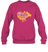 Load image into Gallery viewer, LSU Tigers Hairstyle  Beautician Like Football Crewneck Sweatshirt
