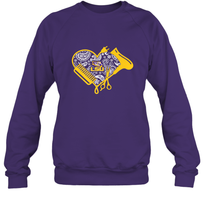 Load image into Gallery viewer, LSU Tigers Hairstyle  Beautician Like Football Crewneck Sweatshirt
