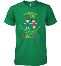 Load image into Gallery viewer, They Call Me Teacher School Kids Fun Appreciation Men's Premium T-Shirt
