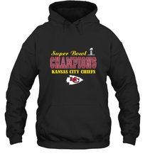 Load image into Gallery viewer, NFL super bowl Kansas City Chiefs champions Hooded Sweatshirt
