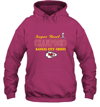 Load image into Gallery viewer, NFL super bowl Kansas City Chiefs champions Hooded Sweatshirt
