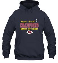 Load image into Gallery viewer, NFL super bowl Kansas City Chiefs champions Hooded Sweatshirt

