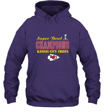 Load image into Gallery viewer, NFL super bowl Kansas City Chiefs champions Hooded Sweatshirt
