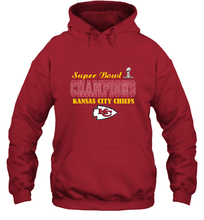 Load image into Gallery viewer, NFL super bowl Kansas City Chiefs champions Hooded Sweatshirt
