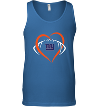 Load image into Gallery viewer, NFL New York Giants Heart Love Football Men's Tank Top
