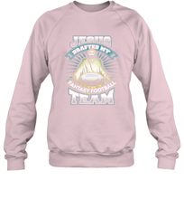 Load image into Gallery viewer, Jesus Drafted My Fantasy Football Crewneck Sweatshirt
