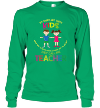 Load image into Gallery viewer, They Call Me Teacher School Kids Fun Appreciation Long Sleeve T-Shirt
