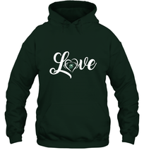 Load image into Gallery viewer, Stetson Hatters Love Heart  Football  Team Premium Hooded Sweatshirt
