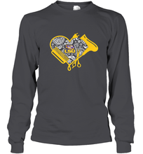 Load image into Gallery viewer, LSU Tigers Hairstyle  Beautician Like Football Long Sleeve T-Shirt
