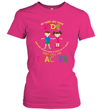 Load image into Gallery viewer, They Call Me Teacher School Kids Fun Appreciation Women's T-Shirt
