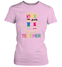 Load image into Gallery viewer, They Call Me Teacher School Kids Fun Appreciation Women's T-Shirt
