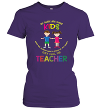 Load image into Gallery viewer, They Call Me Teacher School Kids Fun Appreciation Women's T-Shirt
