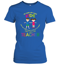 Load image into Gallery viewer, They Call Me Teacher School Kids Fun Appreciation Women's T-Shirt
