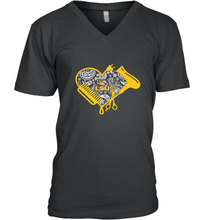Load image into Gallery viewer, LSU Tigers Hairstyle  Beautician Like Football Men's V-Neck
