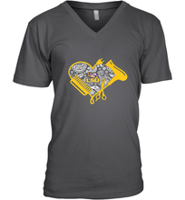 Load image into Gallery viewer, LSU Tigers Hairstyle  Beautician Like Football Men's V-Neck
