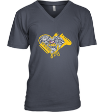 Load image into Gallery viewer, LSU Tigers Hairstyle  Beautician Like Football Men's V-Neck
