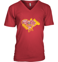 Load image into Gallery viewer, LSU Tigers Hairstyle  Beautician Like Football Men's V-Neck
