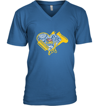 Load image into Gallery viewer, LSU Tigers Hairstyle  Beautician Like Football Men's V-Neck
