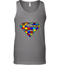 Load image into Gallery viewer, Autism Superhero Men's Tank Top
