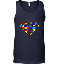 Load image into Gallery viewer, Autism Superhero Men's Tank Top
