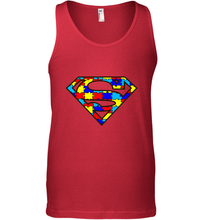 Load image into Gallery viewer, Autism Superhero Men's Tank Top
