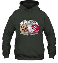 Load image into Gallery viewer, NFL Super bowl San Francisco 49ers vs. Kansas City Chiefs Hooded Sweatshirt
