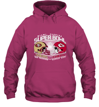 Load image into Gallery viewer, NFL Super bowl San Francisco 49ers vs. Kansas City Chiefs Hooded Sweatshirt
