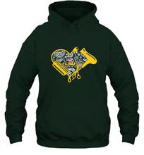 Load image into Gallery viewer, LSU Tigers Hairstyle  Beautician Like Football Hooded Sweatshirt
