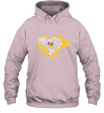 Load image into Gallery viewer, LSU Tigers Hairstyle  Beautician Like Football Hooded Sweatshirt
