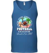 Load image into Gallery viewer, Funny Football Season Year Round Gift for Coach and Team Men's Tank Top
