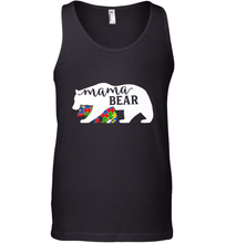 Load image into Gallery viewer, Mama Bear Autism t shirt Autism Awareness Month Men's Tank Top

