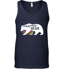 Load image into Gallery viewer, Mama Bear Autism t shirt Autism Awareness Month Men's Tank Top
