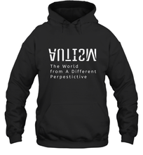 Load image into Gallery viewer, Autism Different Perspective Autism Awareness Hooded Sweatshirt
